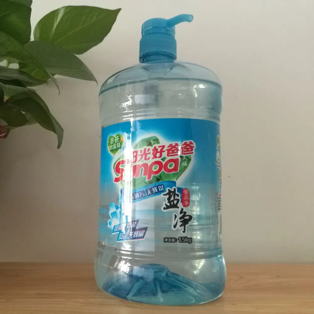 1.5L with Pump Good Quality Dishwasher Liquid Detergent