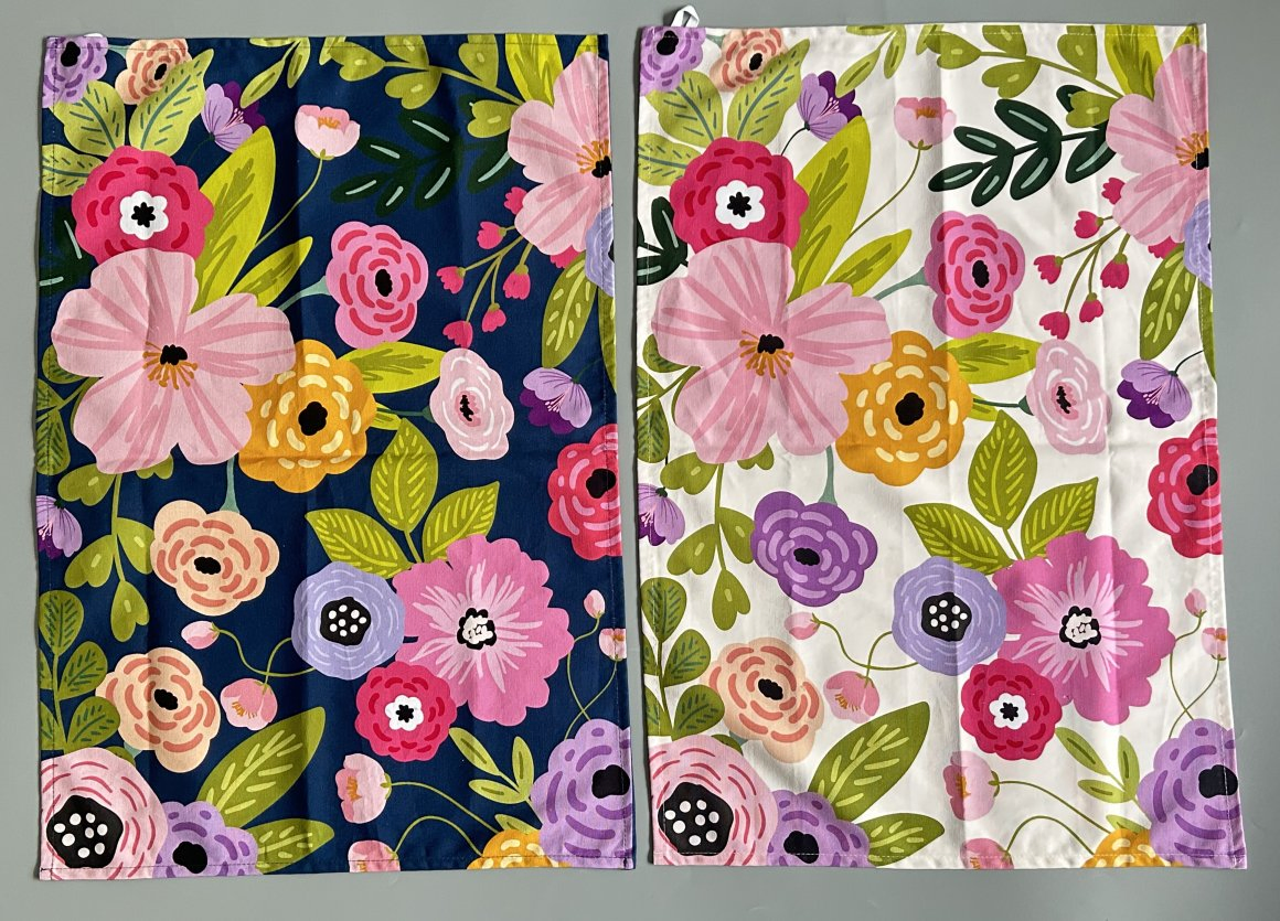 Custom Digital Printed Kitchen Napkins Tea Towel