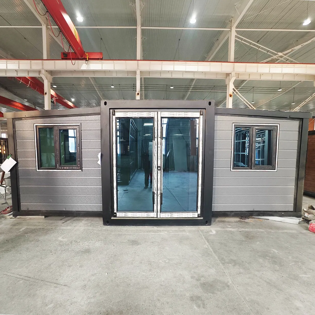 Double Wing Mobile Packaging Box for Construction Site Homestay Housing