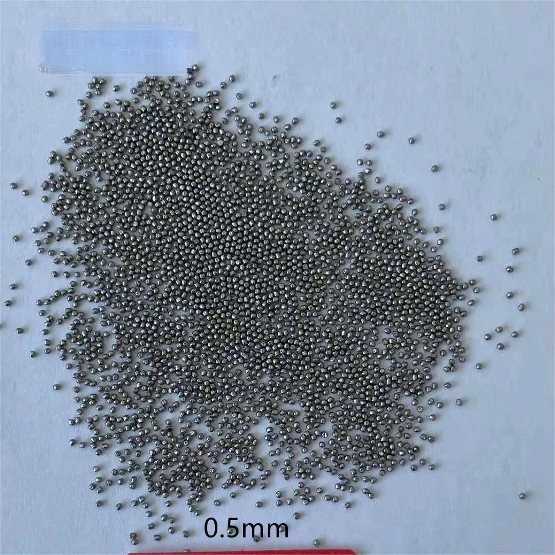 China Low Price Abrasive0.3-0.9 mm Er5019 Wear-Resisting Aluminium Shots Aluminum Pellet Aluminium Granules