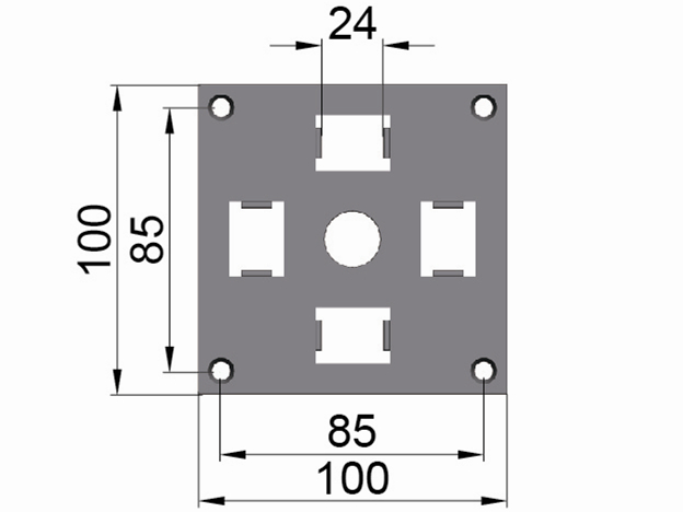 Bracket for Side Plate Roller Shutter