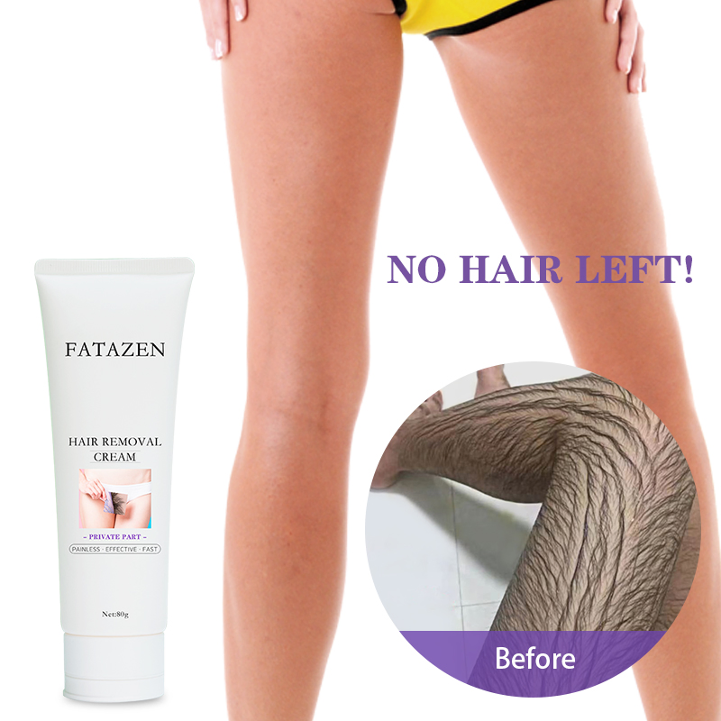 Natural Organic Mild Non-Irritating Hair Growth Inhibiting Fast Hair Removal Cream
