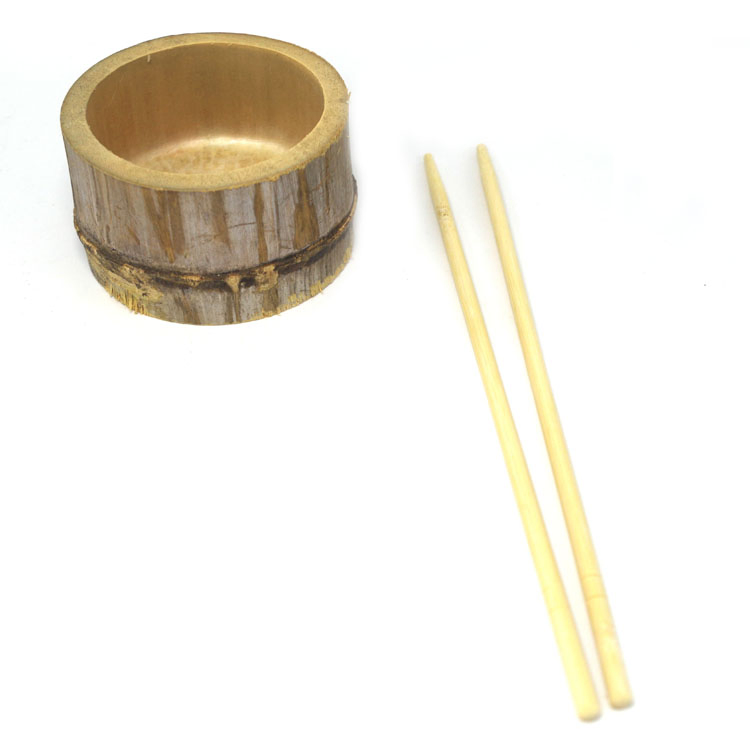 Bamboo Wooden Chinese Chop Sticks Round Bamboo Chopstick Bulk 200*6mm