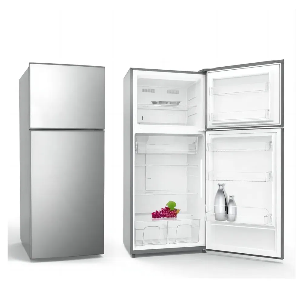 210L Cheap Double Door Fridge No Frost Refrigerator with Top Freezer for Sale