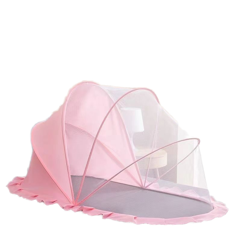 Net Tent Kids Nursery Crib Canopy Netting Foldable Baby Bed Mosquito Mattress with Mosquito Net for Baby
