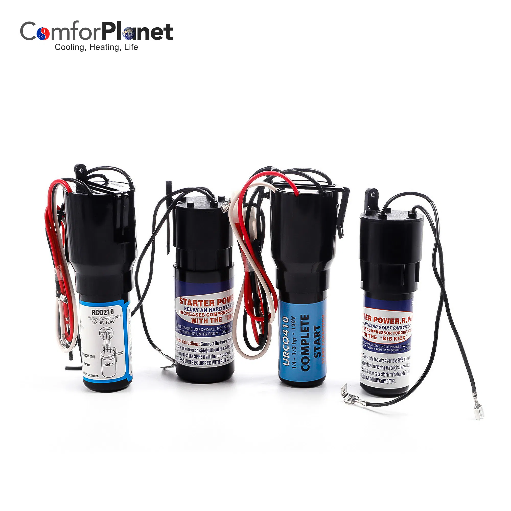 Wholesale Motor Start Capacitor A/C Start Electrolytic Capacitor with PTC Thermistor