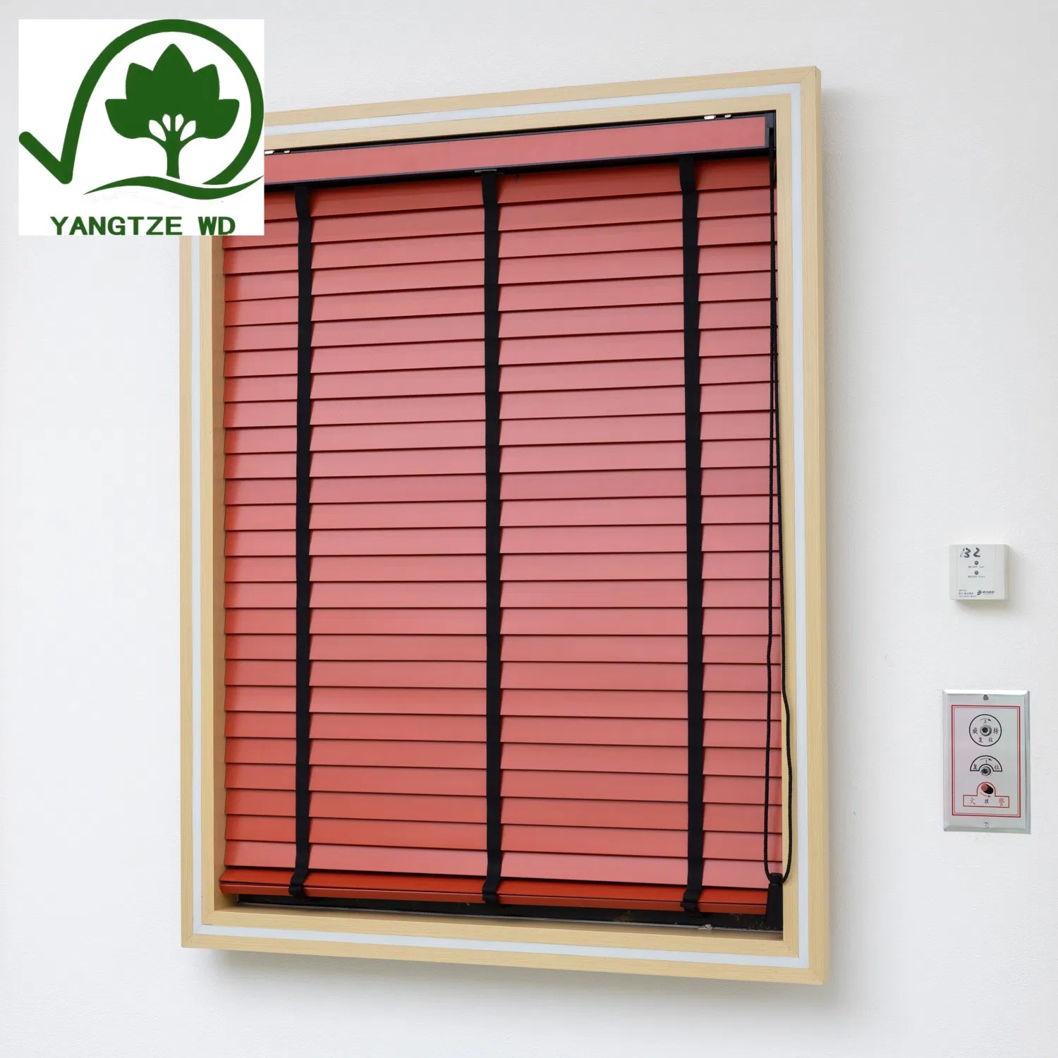Easy Installation Wooden Window Curtain Venetian Wood Blind