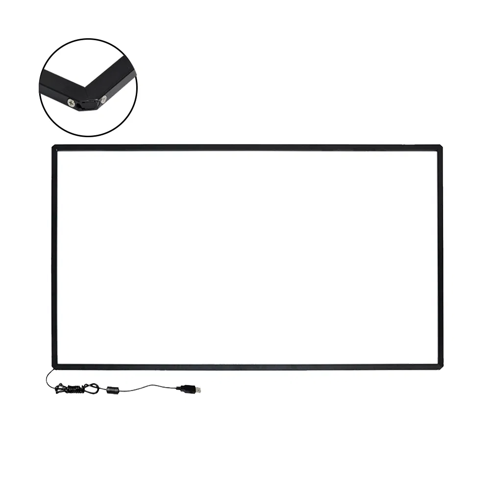 43 Inch Multi Touch Points Infrared Screen Panels Frame USB Interface for Digital Signage