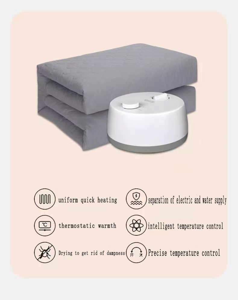 Auto Shut-off Electric Mattress Silent Winter Blanket with Factory Price 1688 China