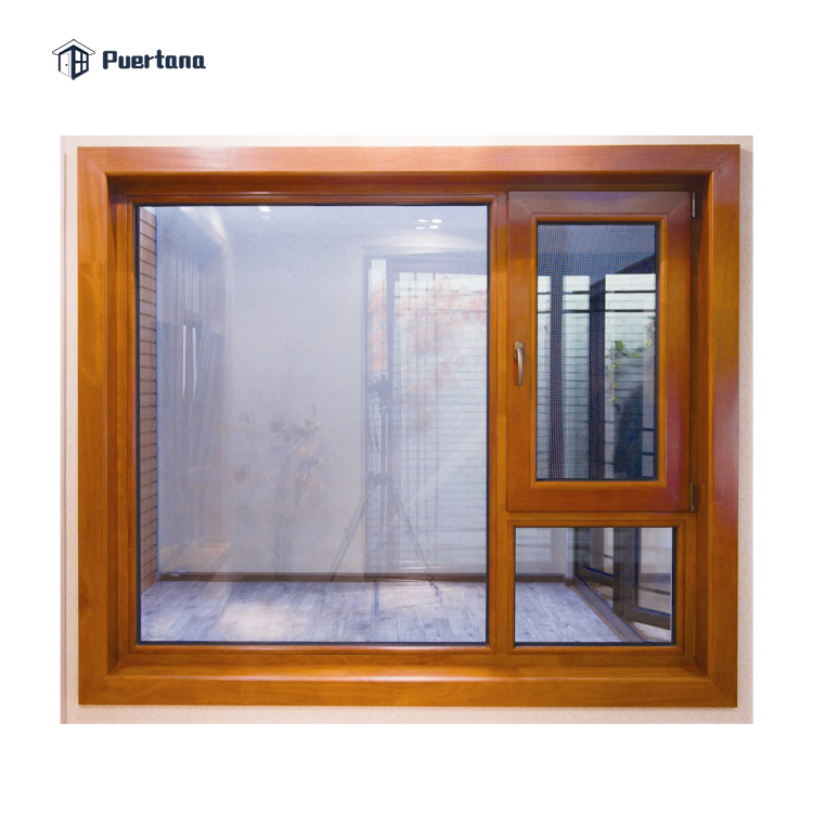 American Aluminum Clad Timber Glass Doors and Windows Cladding Arched Wood Windows