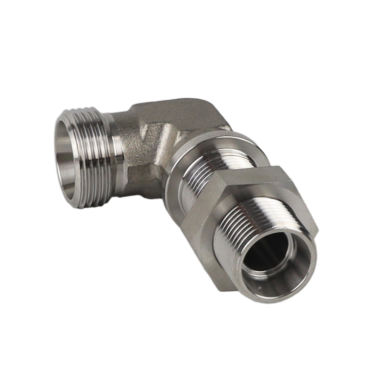 Гидравлический угловой фитинг 90° с наружной резьбой 6C9