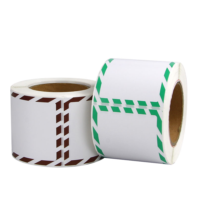 Package Colorful Printing Barcode Blank Sticker Label Thermal Paper Roll Label