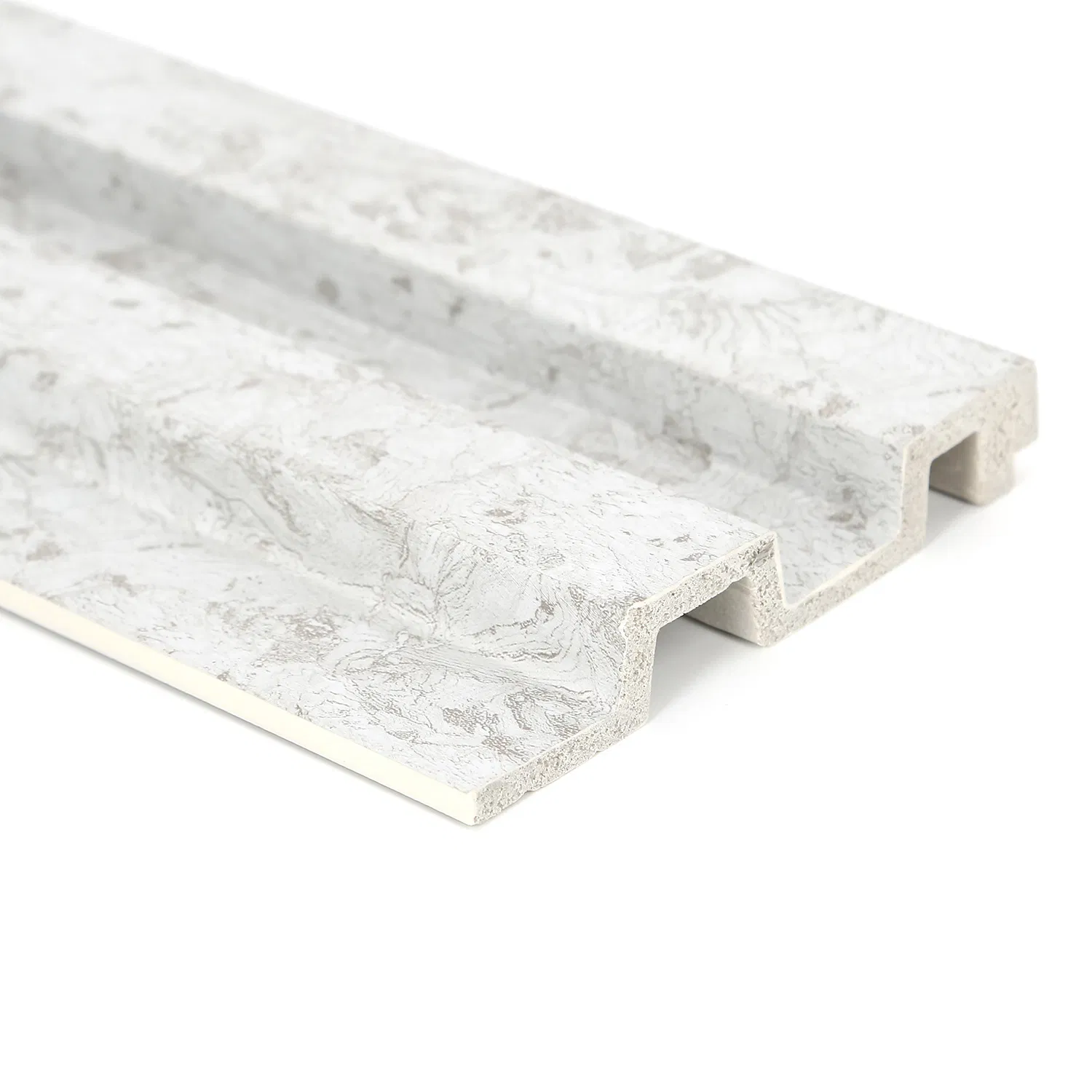 High Quality Interior WPC Fluted Wall Panel WPC Wooden Wall Panel