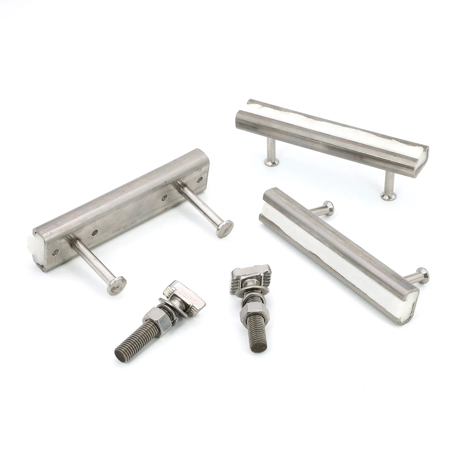 Hot Rolled & Cold Formed Riveted Steel Cast-in Halfen Channel with Anchor Bolt