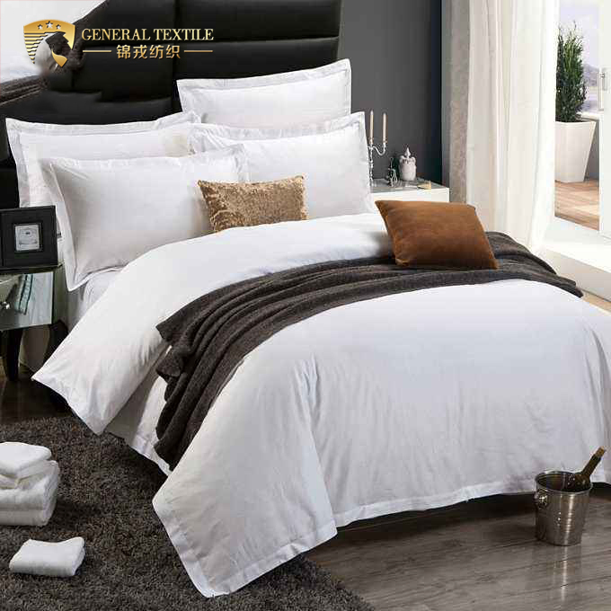 Cheap Soft Cotton Luxury Custom Hotel Bed Sheets
