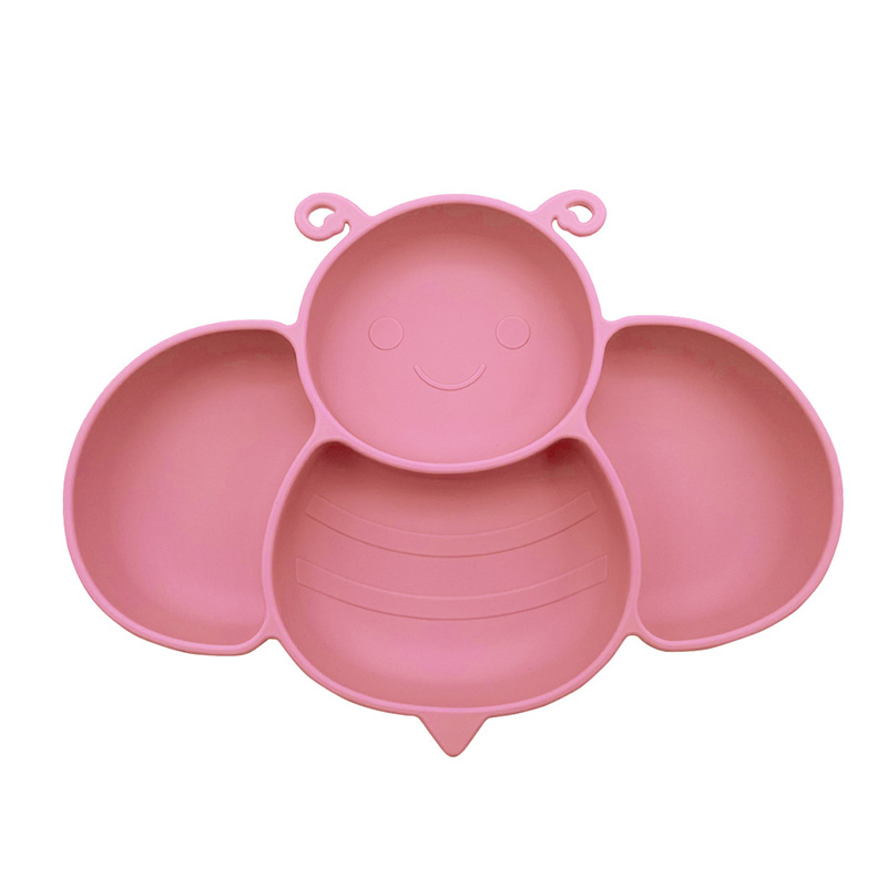 Baby Plates Sets Silicone Feeding Food-Grade FDA Silicone Plate for Babies