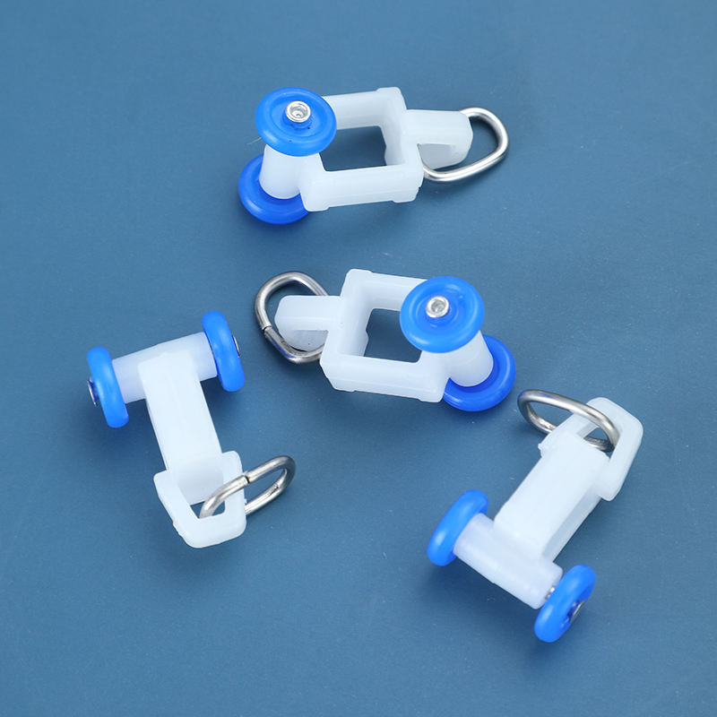 Motorized Slide Curtain Rails Curtain Factory Directly Supply Simple Style Fold Curtain Track Pulley