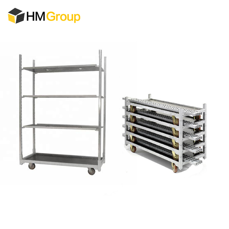 Hot DIP Galvanized Nursery Greenhouse Mushroom Cultivation Rack for Sale