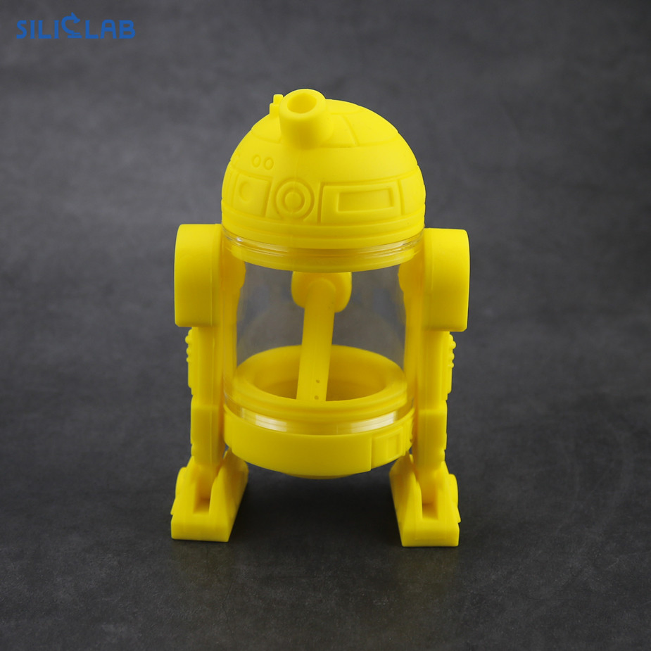 Top 3 Siliclab Hot Selling Silicone Smoking Pipes with Glass Smoke Bowl
