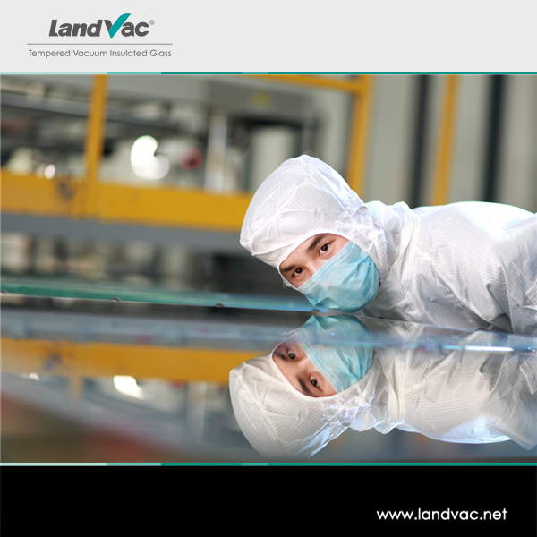 Landvac 8.3mm Condensation Free Tempered Refrigerator Vacuum Insulated Glass
