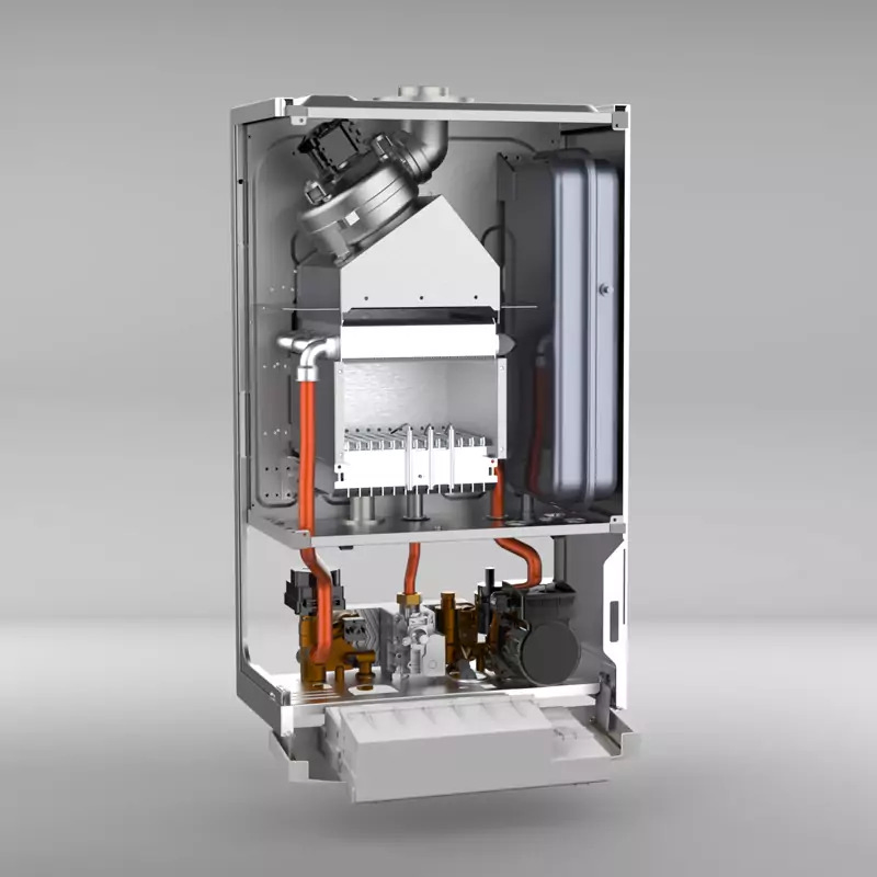 Газовый котел 18-50 кВт для отопления и ГВС