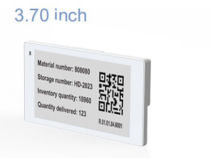 Customized High-Resolution Black White Red E-Paper Display Digital Price Tag Electronic Shelf Real-Time Label for Retail Store, Warehouse, Supermarket Tag ESL