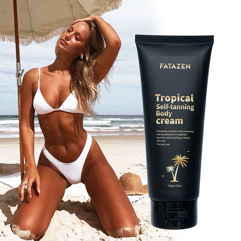 Private Label Natural 3 Hours Instant Dark Tanning Lotion Body Care Suntan Oil Skincare OEM Self Tanner Sunless Tanning Cream