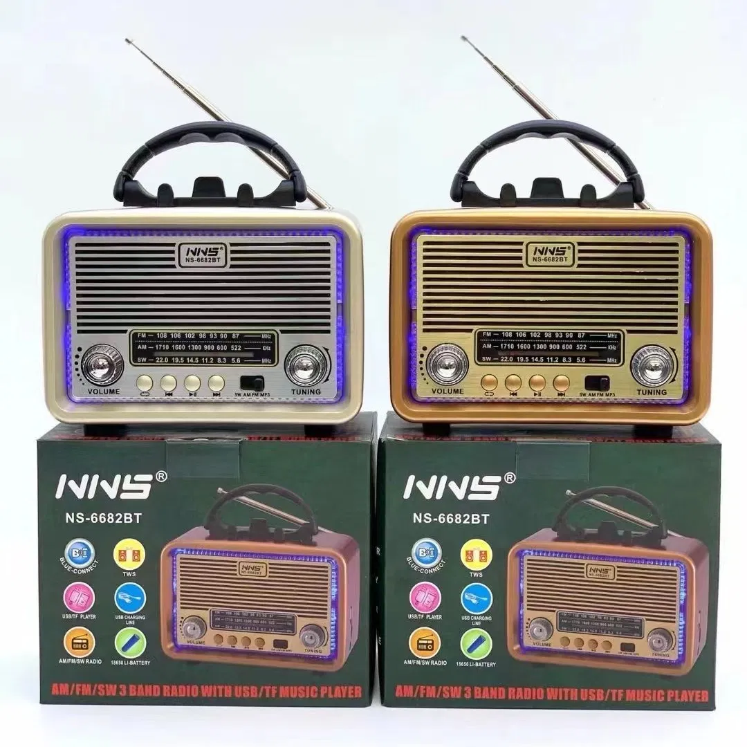 Ретро радио NS6682BT с Bluetooth, FM/SW