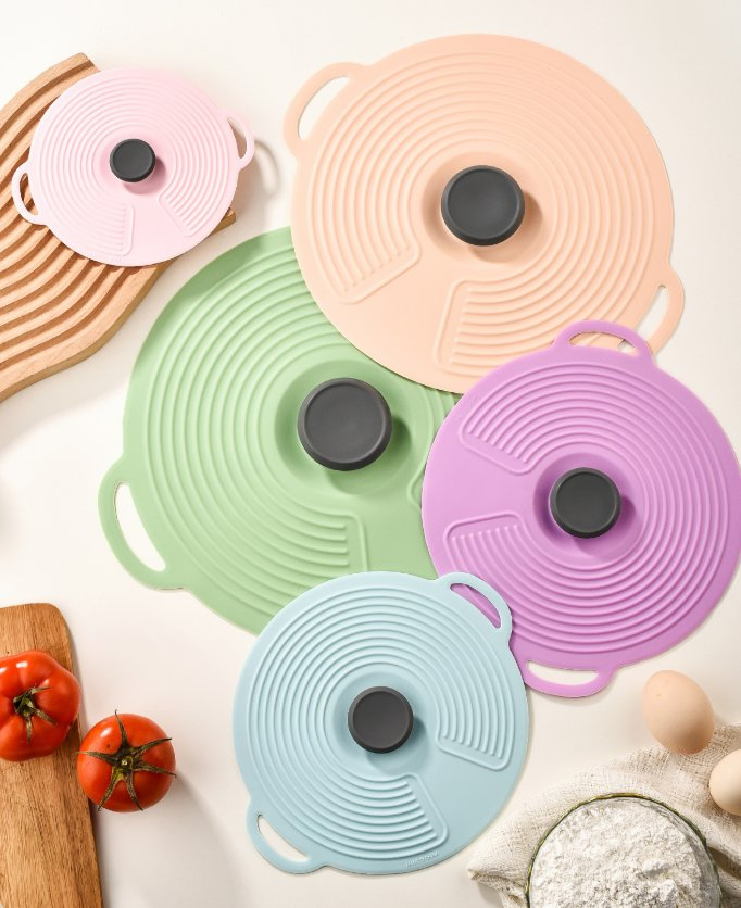 Reusable Silicone Food Covers for Eco-Friendly Kitchen Storage Solutions