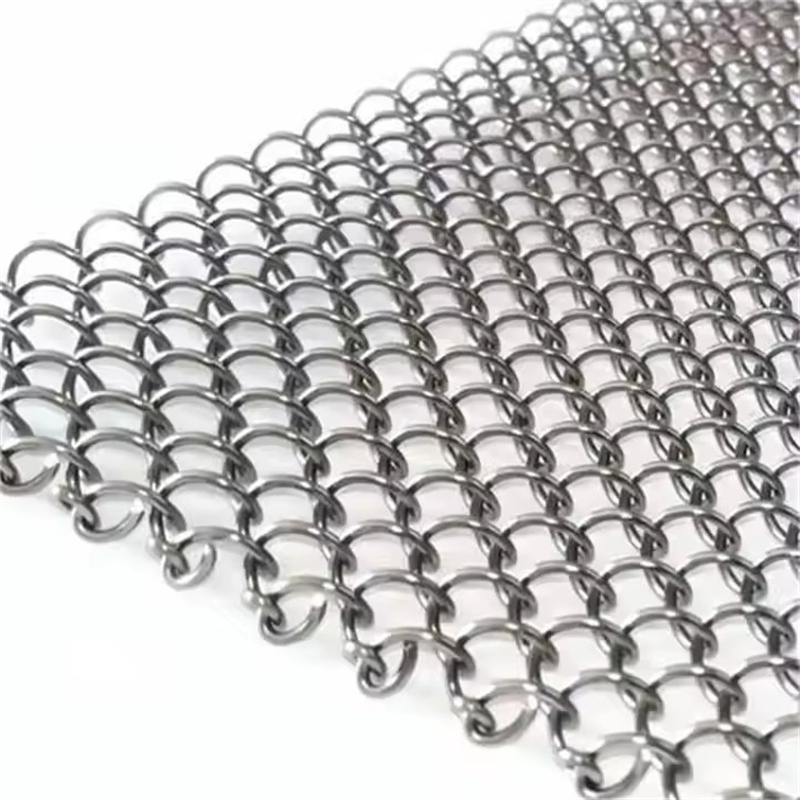 Custom Color Decorative Chain Link Mesh for Store Interior
