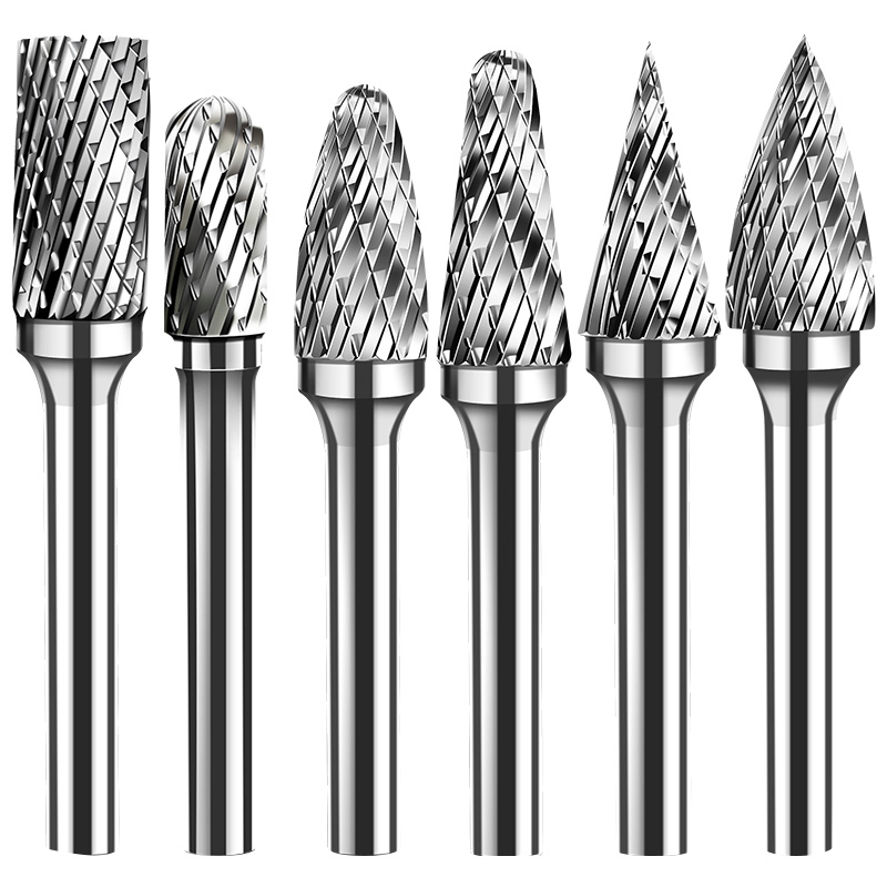 Sf-5 Double Cut Tree Shape Radius End Burrs File Tungsten F Shape Carbide Burr