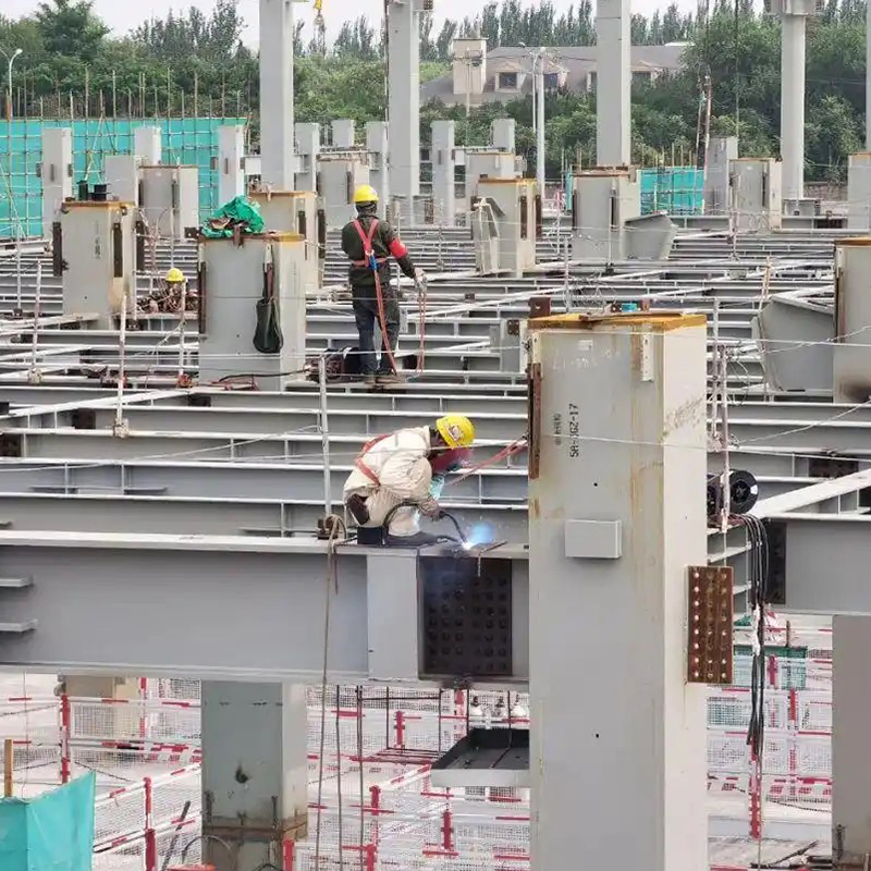 Prefab Industrial Light Steel Frame Storage Warehouse Building Prefabricated Steel Structure