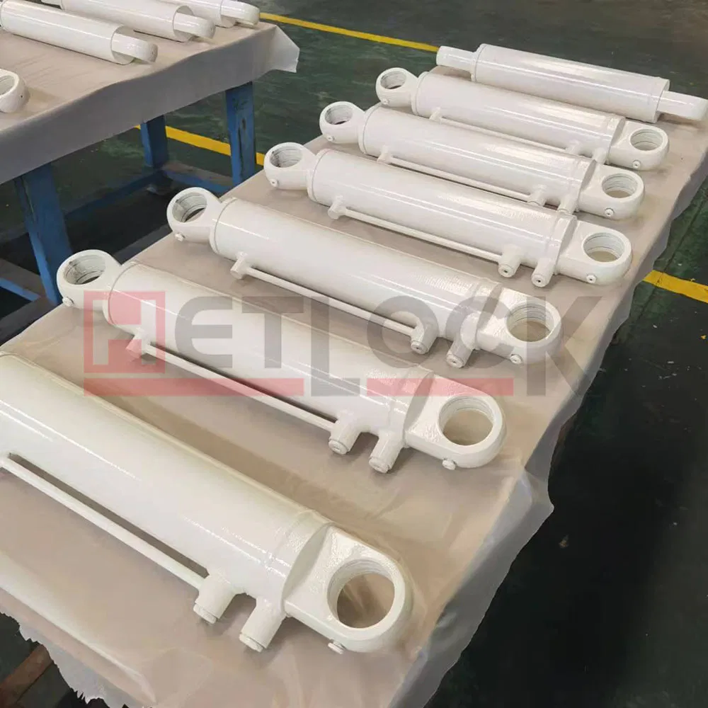 Гидравлический цилиндр двойного действия для грунта