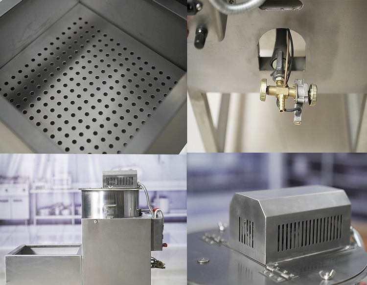 Chuangyu Cy-350 Gas Mini Popcorn Machine High Quality Sweet Popcorn Maker for Commercial Use