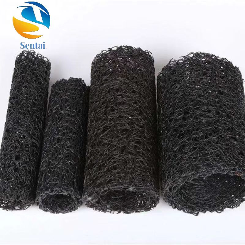 Green Seepage Drainage Blind Ditch Pipe Diameter 100 Plastic Blind Pipe Square Seepage Drainage Blind Ditch Rectangular 120-25 Blind Pipe