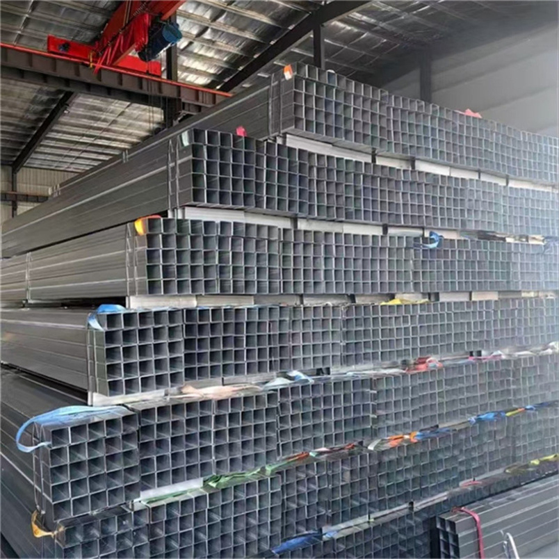ASTM A53 BS Shs Square Galvanized Hollow Section Structure Rectangular Steel Tube Hollow Gi Galvanized Steel Pipe