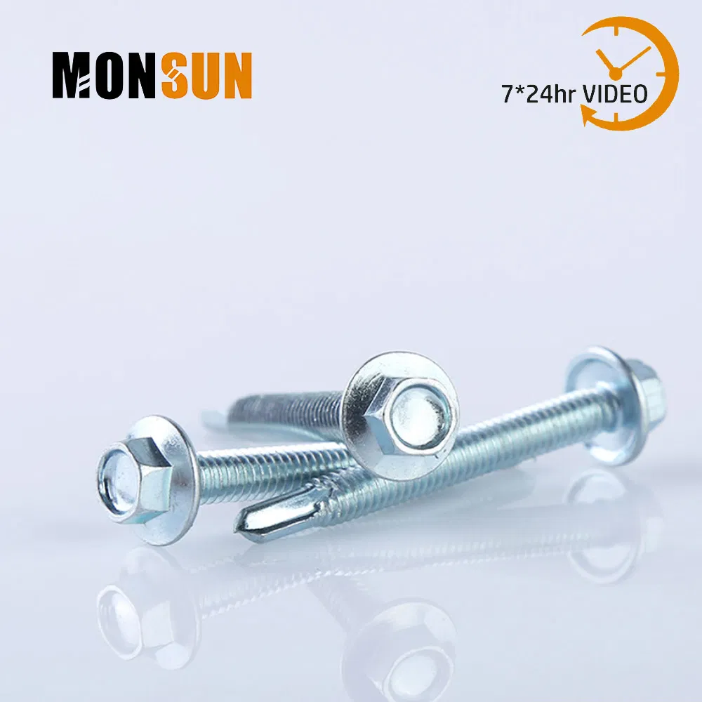 DIN 6928 Blue Zinc Plated Self Tapping Sheet Metal Screws