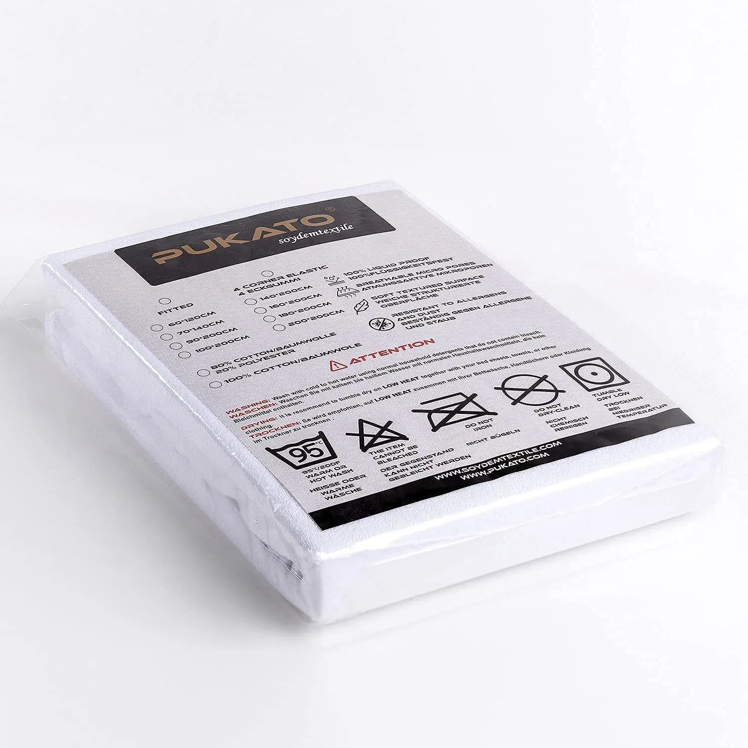 TPU Coating Mattress Pad Polyester Terry Mattress Protector for Home