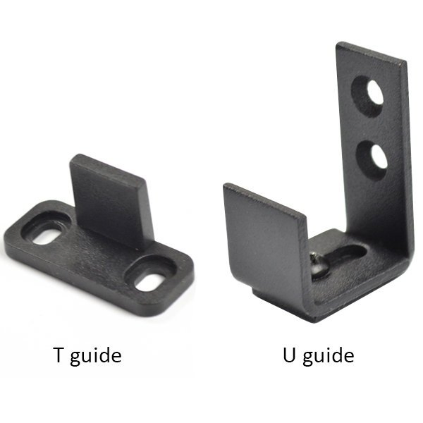 Black Sliding Door Track Mini Barn Door Hardware