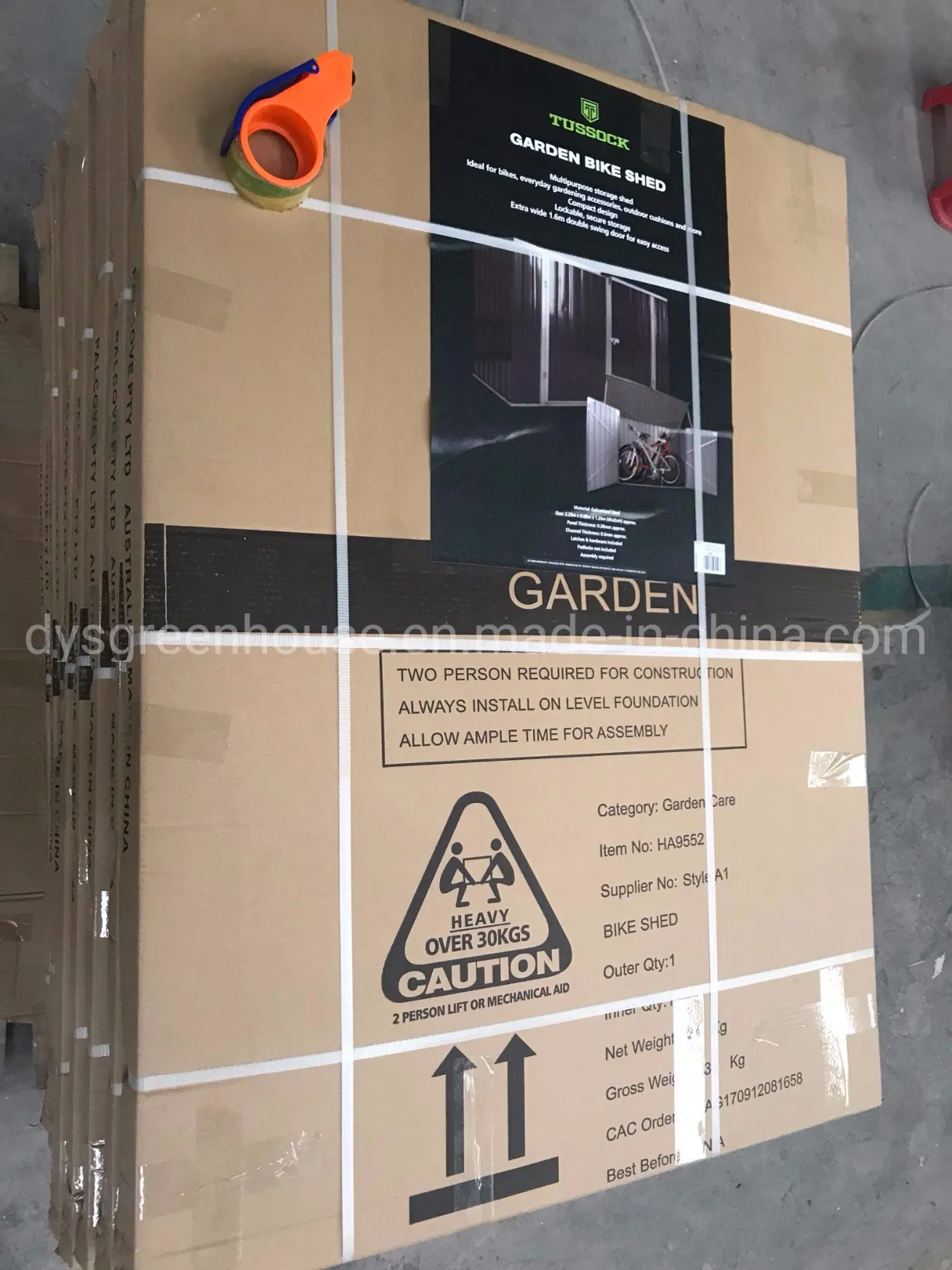 Dongyisheng Multipurpose Storage Bike Shed (BS7'x3')