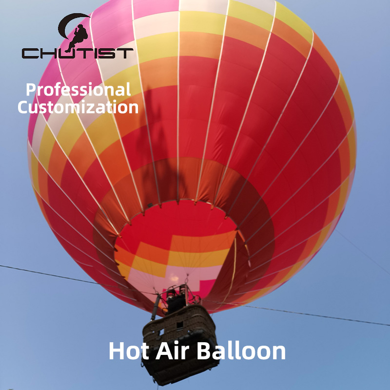 Chutist Customized Hot Air Balloons Professional Design Department for Sightseeing