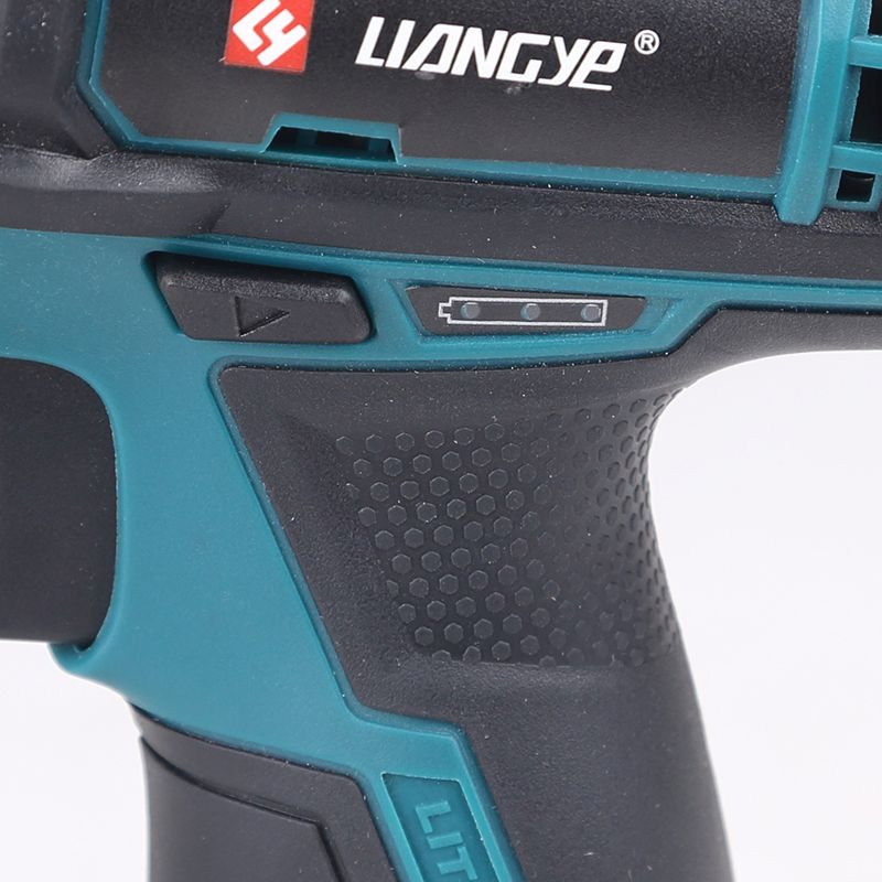 Liangye Cordless Power Tools 12V Rechargeable Battery Operated Electric Impact Car Wrench