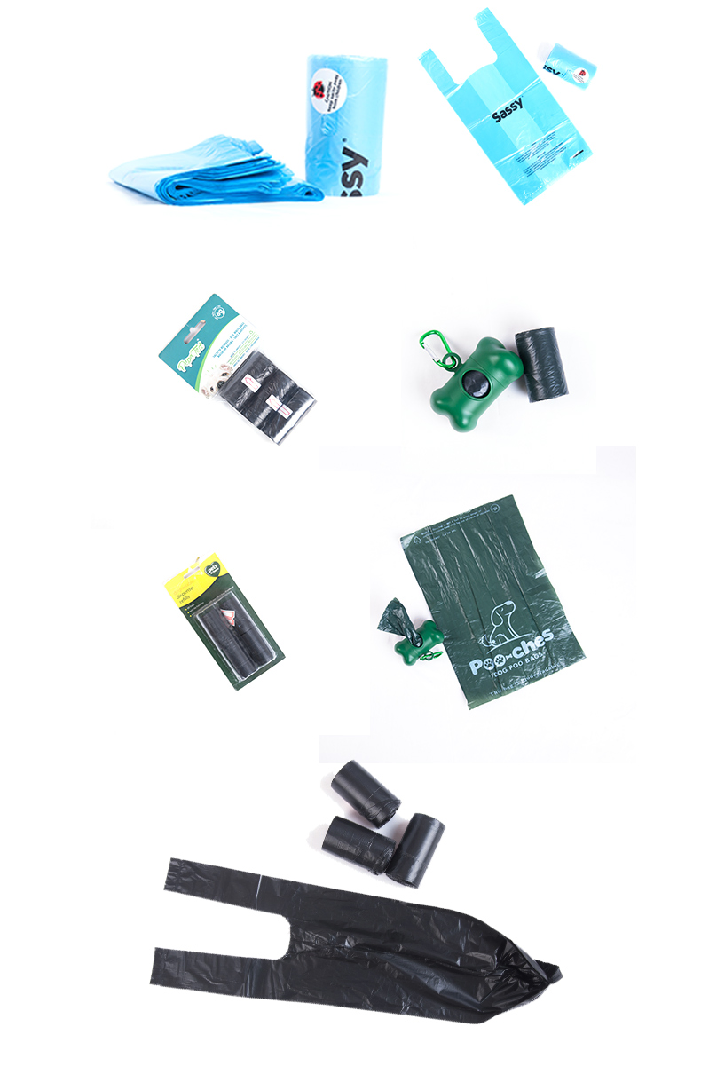 Wholesale Custom Print Logo Pet Dog Poop Bags Cheap Biodegradable Pet Waste Cleaning Poop Bags with Dispenser