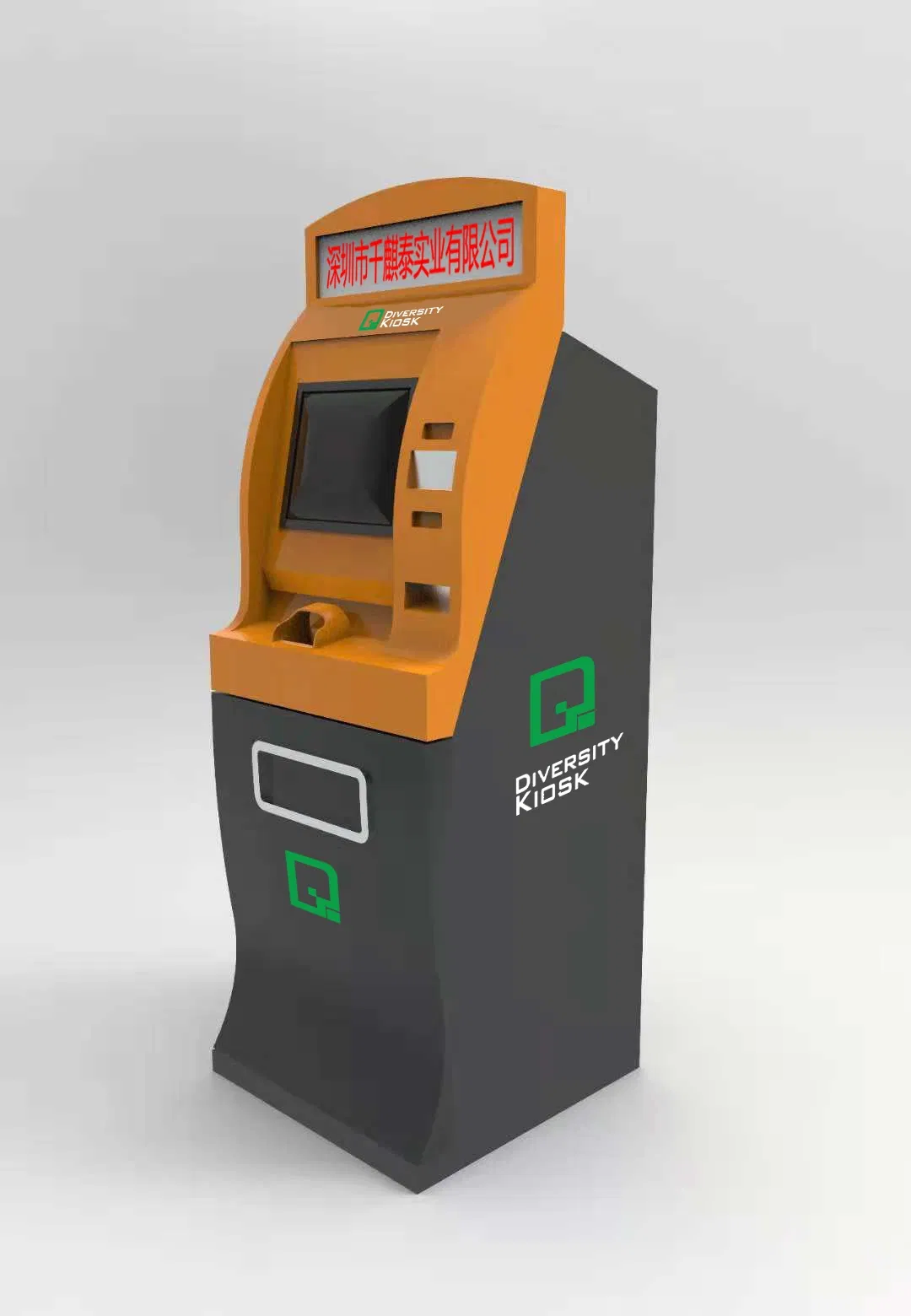 High Security Standard Two Way Bitcoin Exchange ATM Batm Self Service Booth