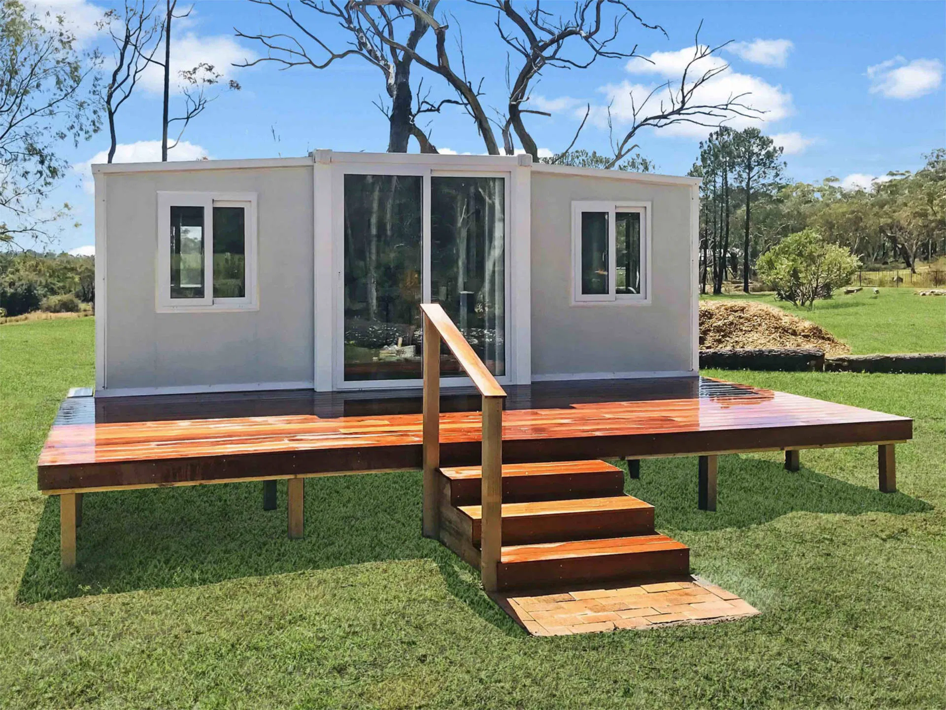 20FT 40FT Customized Luxury Movable Prefab Expandable Container House