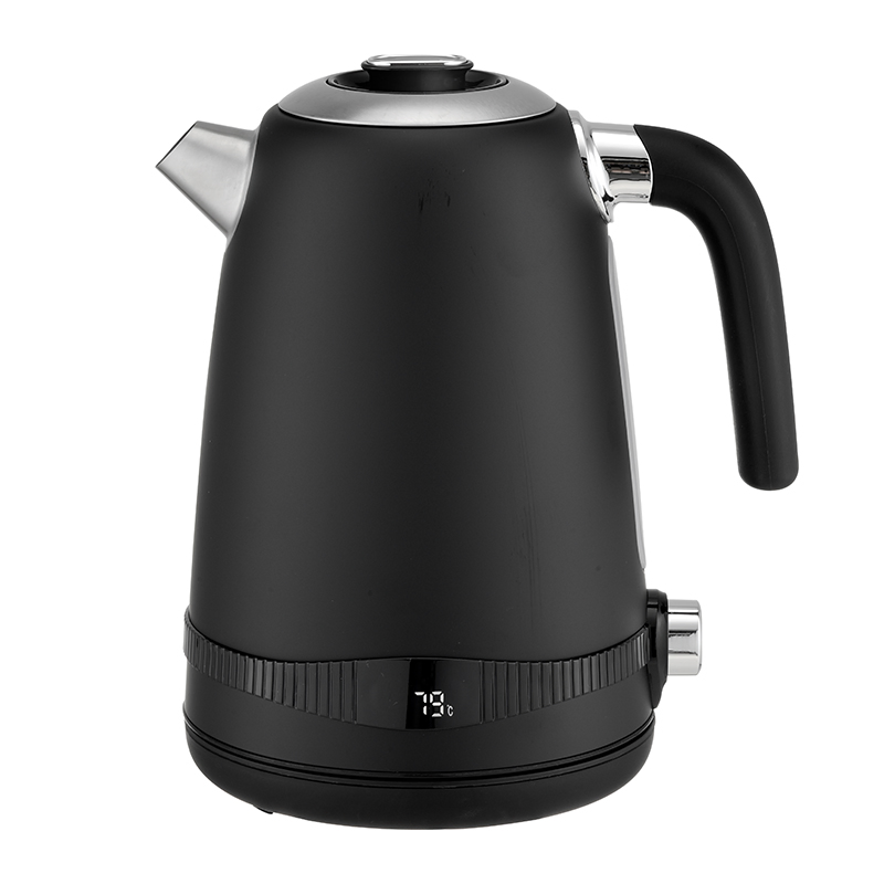 New Intelligent Electric Digital Kettle 2200W 1.7L LCD Display Temperature Setting Stainless Steel