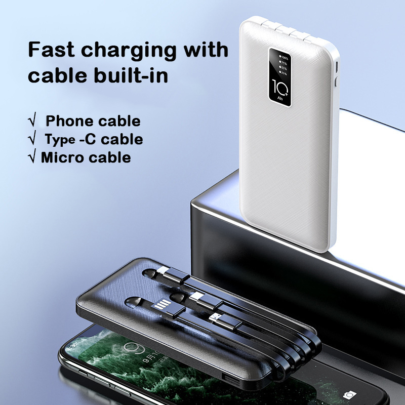 2023 High Capacity Emergency Power Bank 20000 mAh Ultra Slim Powerbank