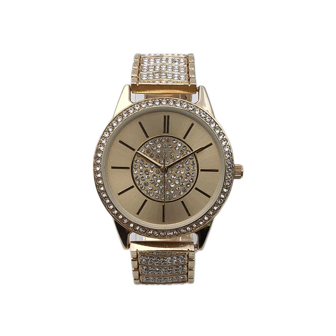 Customized Fashionable Luxry Stone Watch Lady Wrist Watch