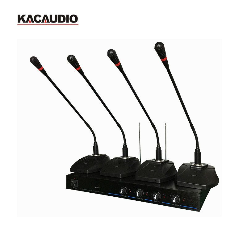 Беспроводная UHF конференц-система с 8 микрофонами