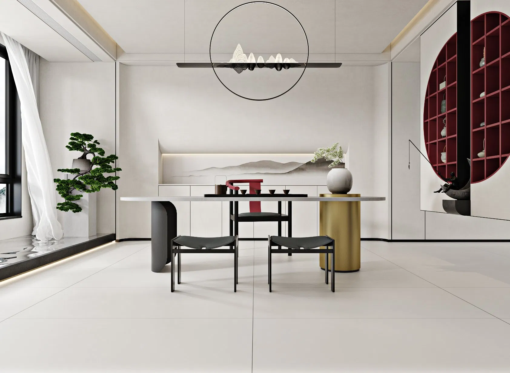 Sleek 750X1500mm Marble Design Porcelain Floor Tile Collection